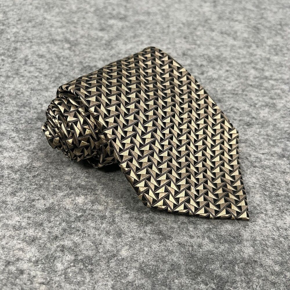 Daniel‎ Craig CLC Men's Tie Geometric 100% Silk